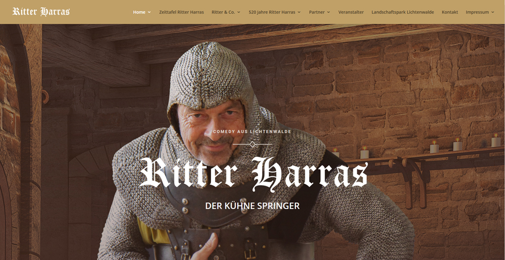 Webdesign Ritter Harras Sira Grohmann Werbeagentur